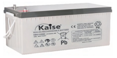 Batería Kaise GEL Ciclo Profundo 200Ah 12V